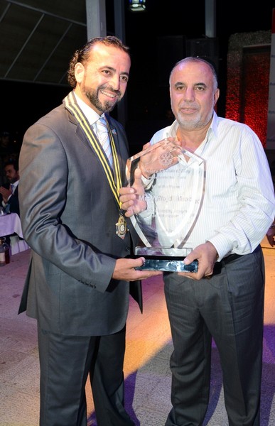 Rami Salman President of the Rotary Club of Aley